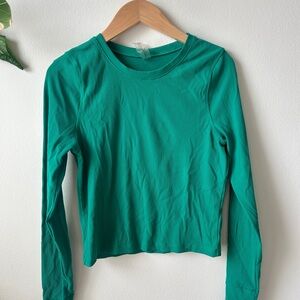 Outdoor Voices SuperForm Rib Long Sleeve Shirt